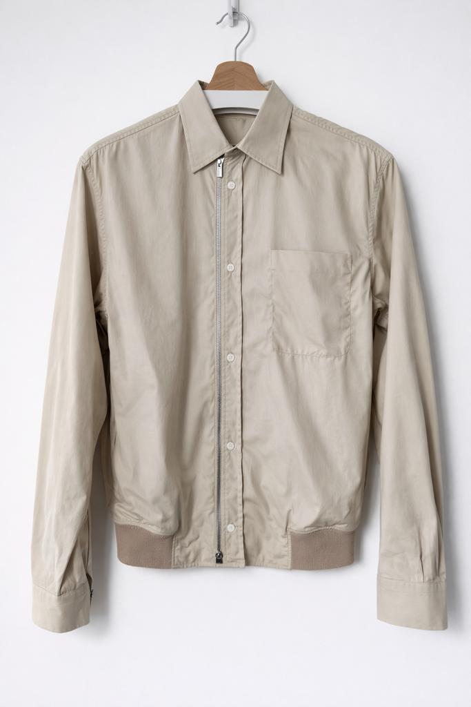 HERMES chemise corps blouson, Kleding | Heren, Jassen | Zomer, Nieuw, Maat 46 (S) of kleiner, Beige, Ophalen of Verzenden
