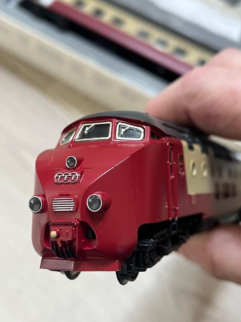 Marklin 3471 TEE1 4-delig digitaal Viessmann gelijkstroom, Ophalen of Verzenden, Zo goed als nieuw, Märklin, Gelijkstroom