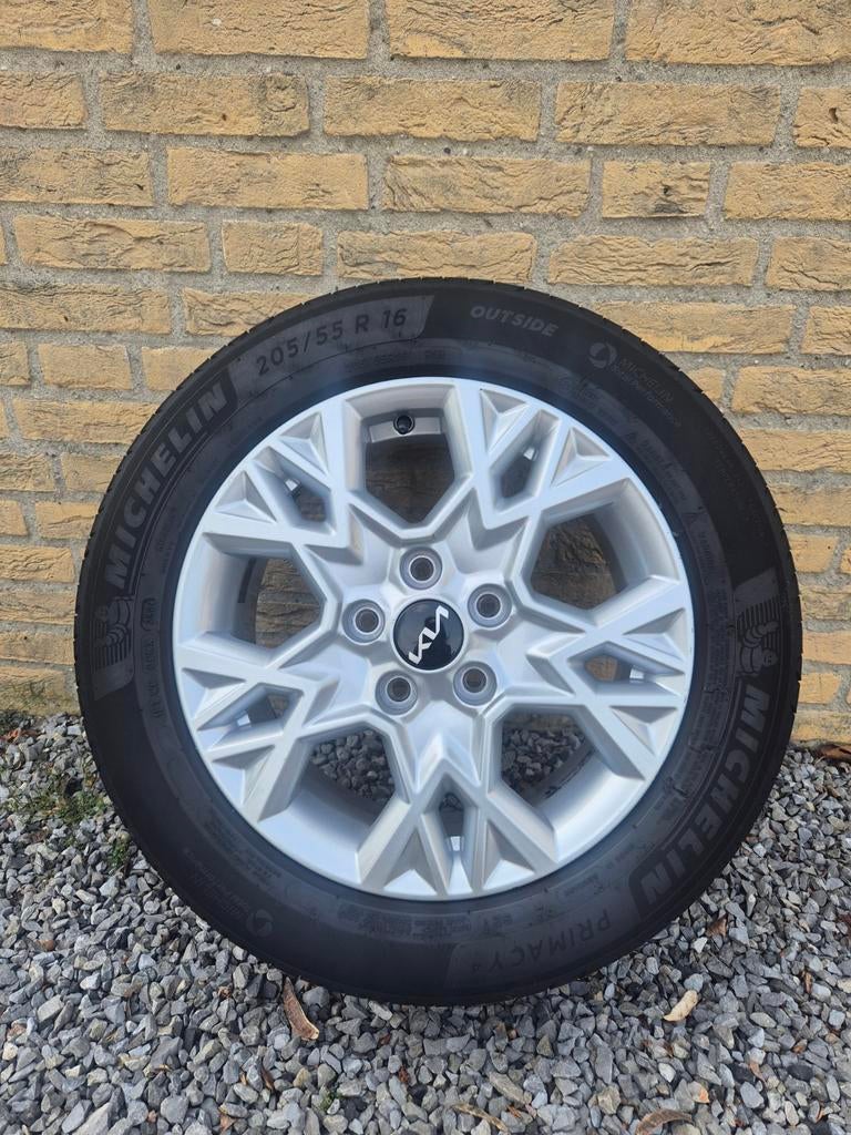 Originele lichtmetalen velgen 16-inch met Michelin banden, Ophalen, Gebruikt, 16 inch, Banden en Velgen