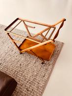 Cesare Lacca - Trolley - Serveerwagen, Ophalen, Vintage, Zo goed als nieuw, 75 cm of meer