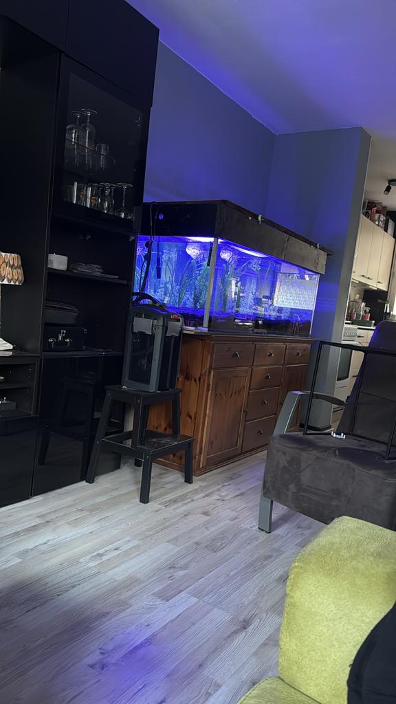 Aquarium/terrarium, Dieren en Toebehoren, Vissen | Aquaria en Toebehoren, Ophalen, Zo goed als nieuw, Leeg aquarium
