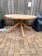 Ronde tuintafel - Hout - Gebruikt, Tuin en Terras, Tuintafels, Ophalen, Gebruikt, Rond, Hout
