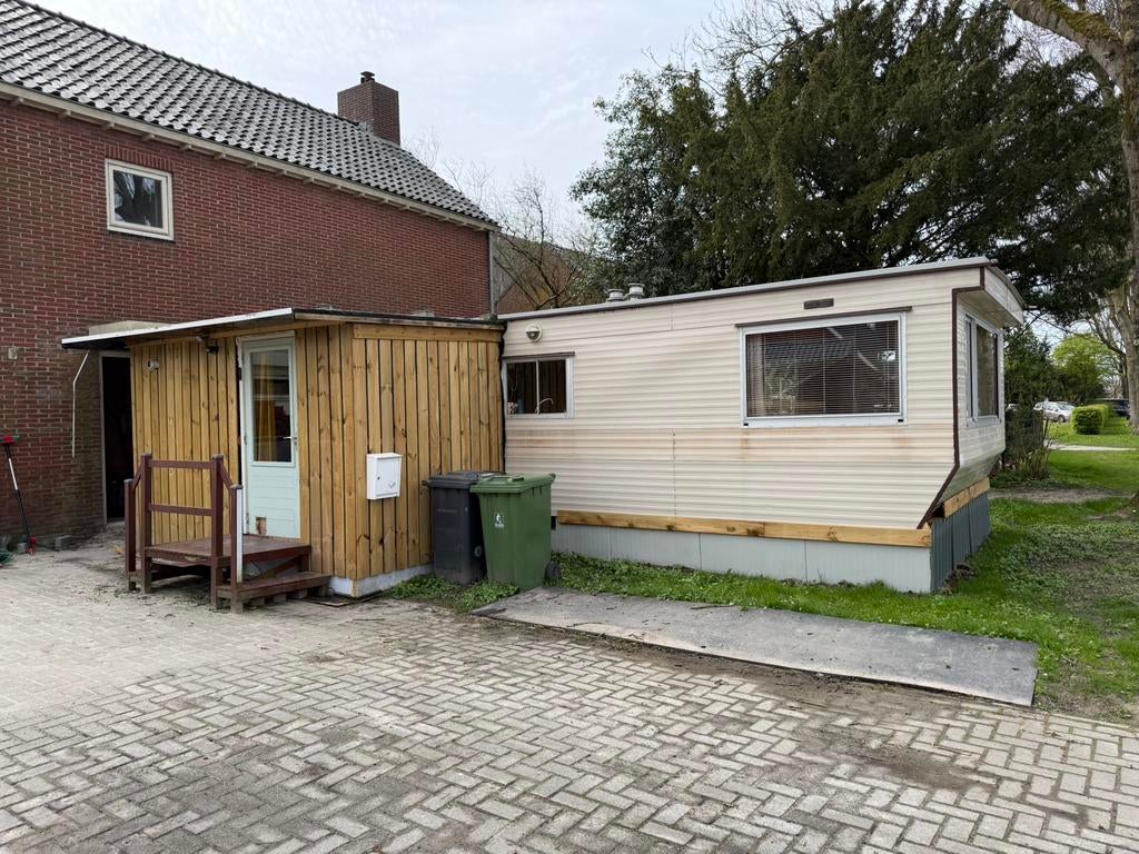 Stacaravan Muller Batavier met aanbouw - CV - Inductie, Overige merken, Standaardzit, 2 aparte bedden, Particulier