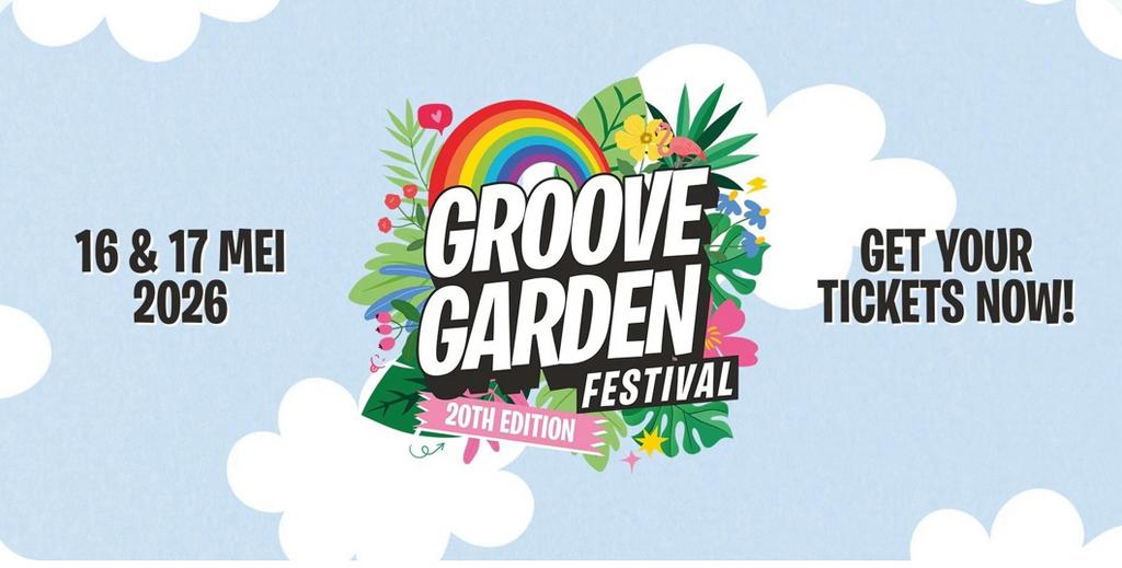 2 e-tickets, Groove Garden festival, zondag, 17 mei, Tickets en Kaartjes, Twee personen