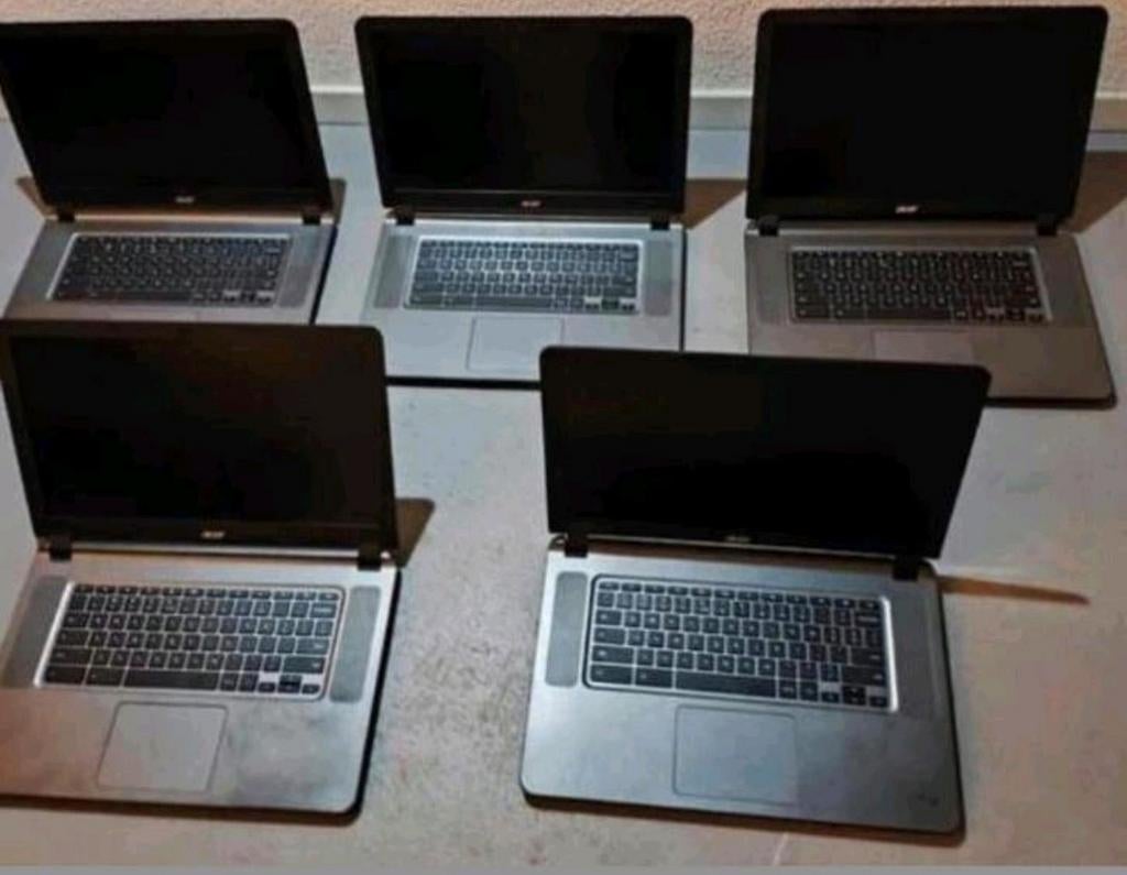 5x Acer chroom books N15Q9 15.6 inch 4gb /32gb ssd HDMI, Computers en Software, Chromebooks, Ophalen of Verzenden, 32 GB of minder