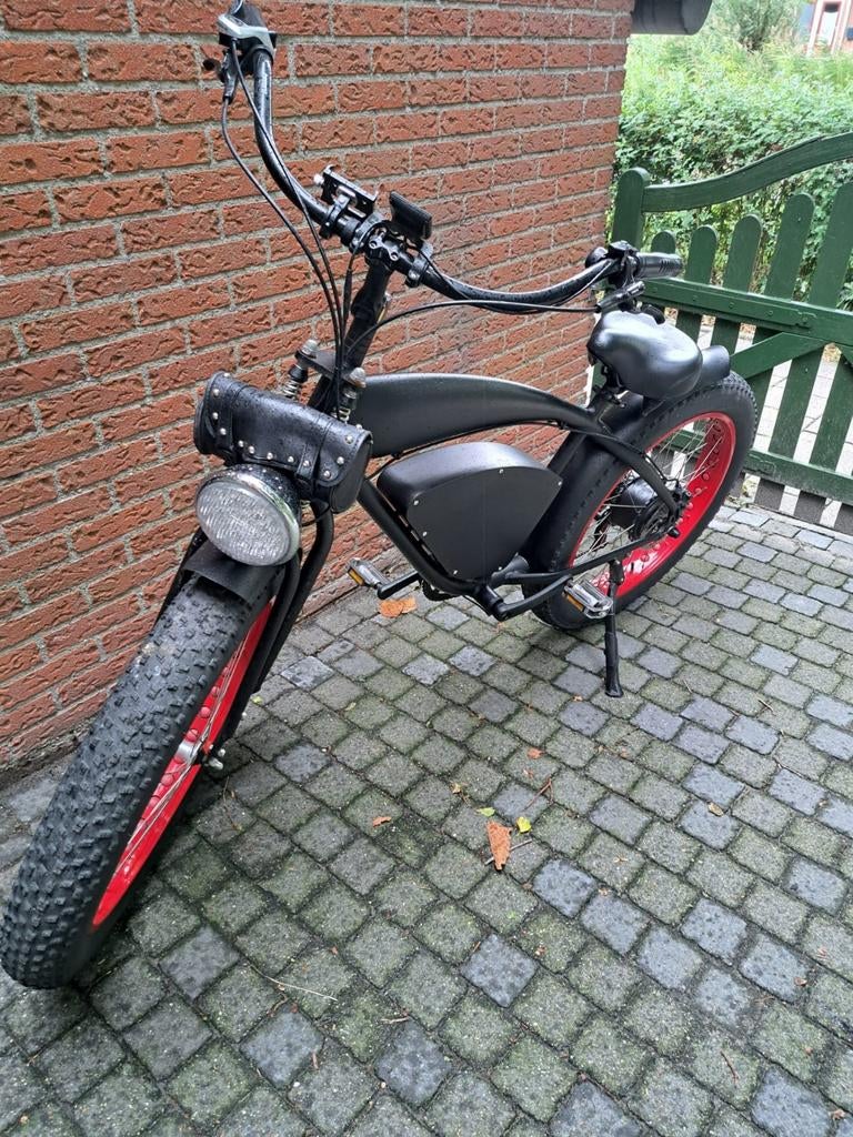 Elektrische fatbike/cruiser, Ophalen, Zo goed als nieuw, Aluminium