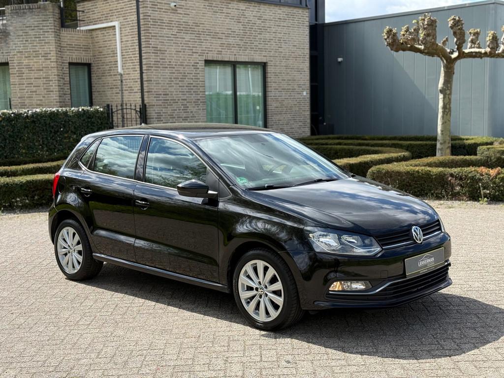 Volkswagen Polo 1.2 TSI Highline CRUISE I PDC I CLIMA I BLUE, Auto's, Volkswagen, 4 cilinders, Zwart, Origineel Nederlands, Bedrijf