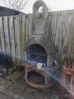 Gratis af te halen - Stenen Barbecue voor Buiten, Tuin en Terras, Houtskoolbarbecues, Ophalen, Gebruikt, Onbekend, Met accessoires