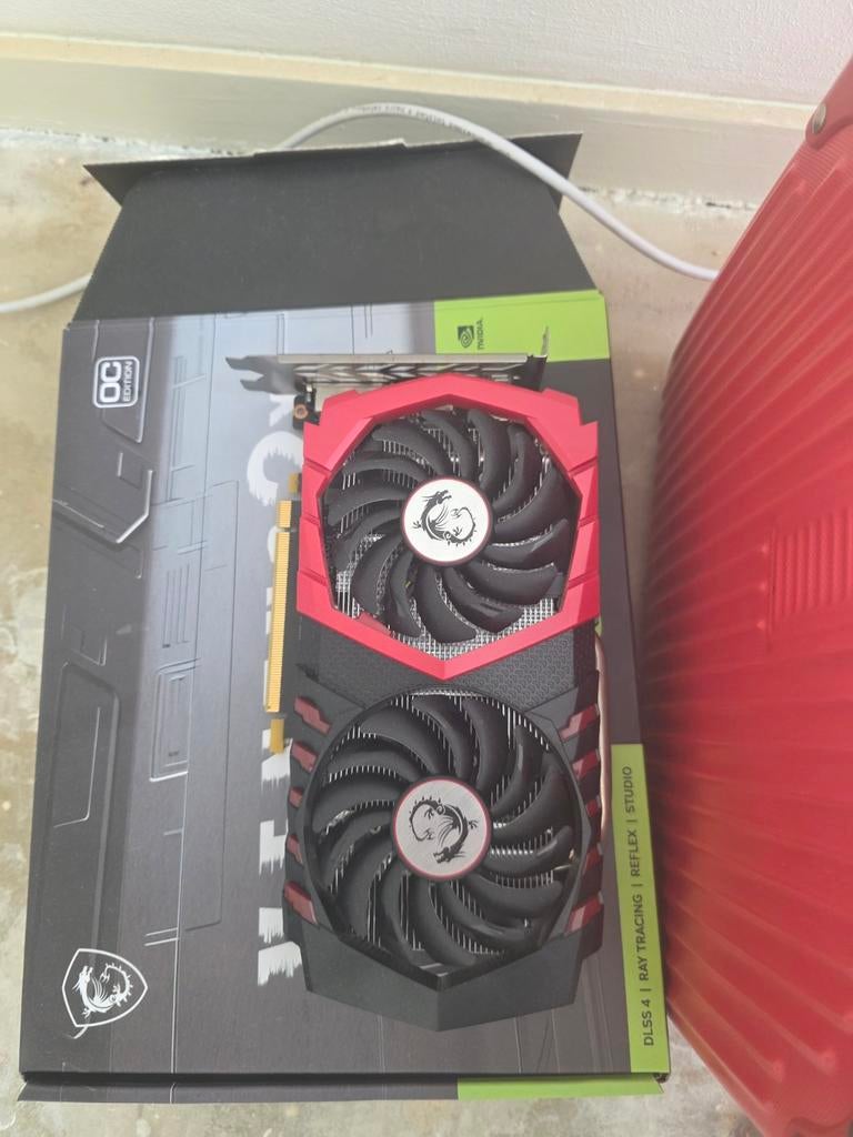 MSI GeForce GTX 1050 Ti Gaming X 4G Videokaart, Computers en Software, Videokaarten, Gebruikt, Nvidia, PCI-Express 3.0, GDDR5
