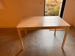 Houten tafel whitewash, Huis en Inrichting, Tafels | Eettafels, Ophalen, Gebruikt, 100 tot 150 cm, 50 tot 100 cm