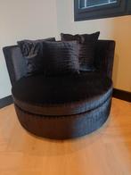 Luxe draaibare sofa met 3 kussens - Zo goed als nieuw, Ophalen, 100 tot 125 cm, 150 tot 200 cm, Tweepersoons