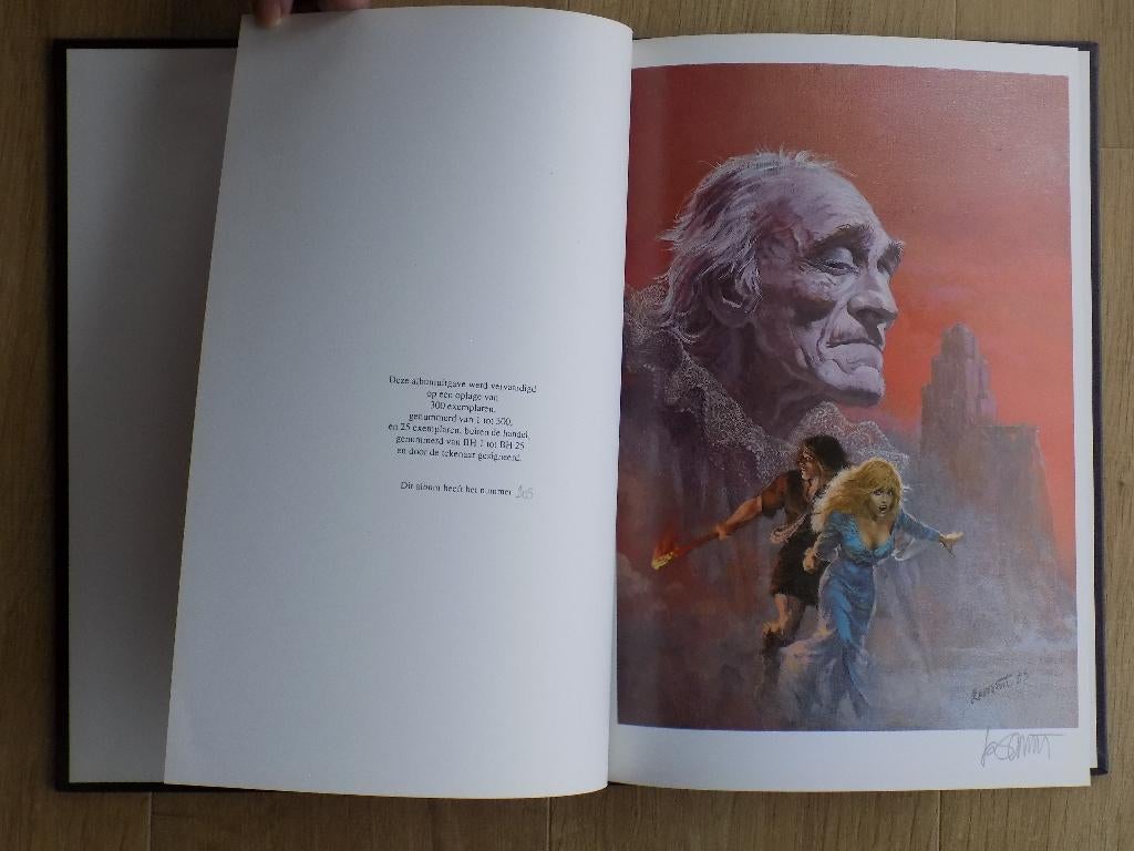 Thorgal - 05_HC_K_De schaduw voorbij [Pegasus - Luxe nr 205_, Boeken, Stripboeken, Eén stripboek, Ophalen of Verzenden, Zo goed als nieuw