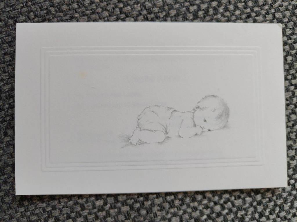 Lisette, Ophalen of Verzenden, 1990 tot 2000, Geboortekaartje