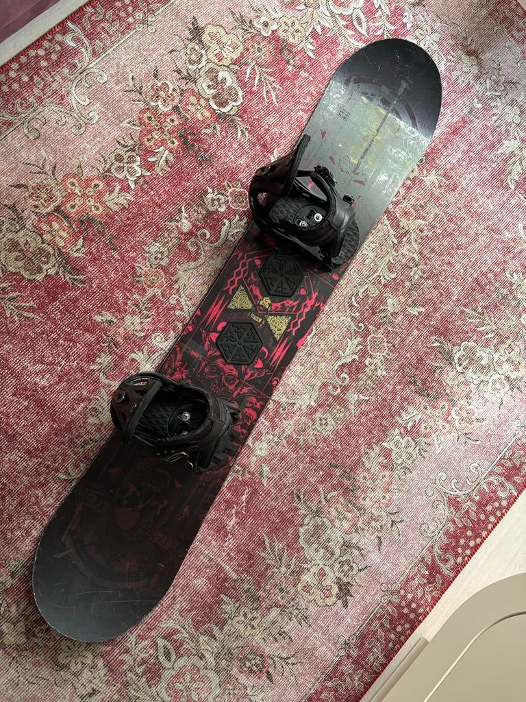 Burton Snowboard 162 Wide met Burton Mission Bindingen, Ophalen, Gebruikt, Board