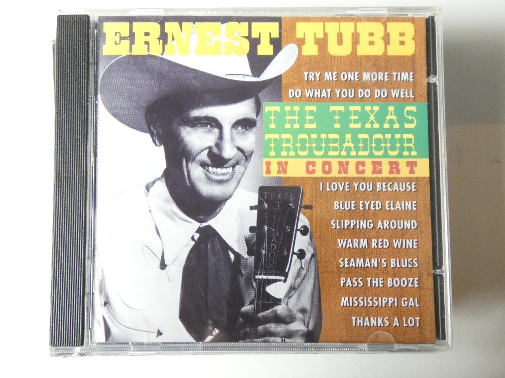 Ernest Tubb - The Texas Troubadour In Concert, Verzenden, Gebruikt