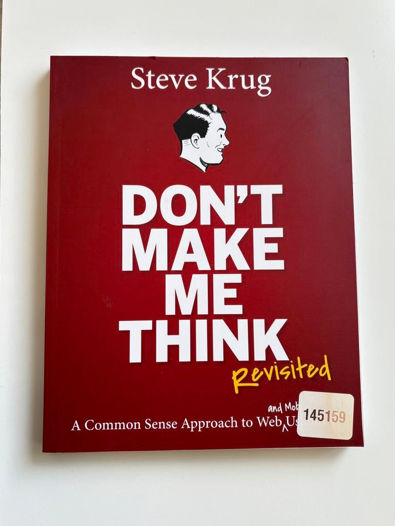 Don’t Make me think Steve Krug, Ophalen of Verzenden, Nieuw, Internet of Webdesign