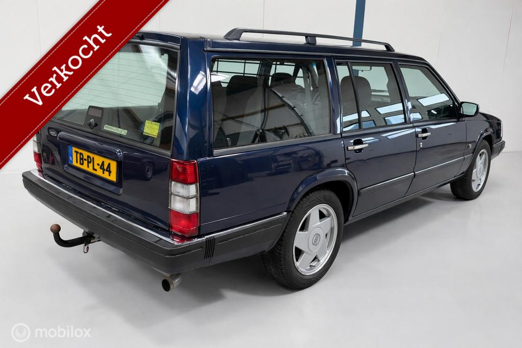Volvo 940 2.3 HISTORIE AANTOONBAAR / 3E ZITRIJ / NL-AUTO, Auto's, Volvo, Euro 2, 4 cilinders, Blauw, Origineel Nederlands