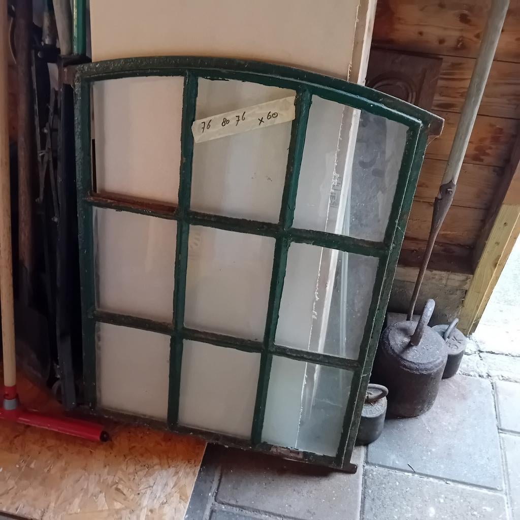 Stalraam  gietijzeren stalraam, Ophalen, Gebruikt, Minder dan 80 cm, Minder dan 80 cm