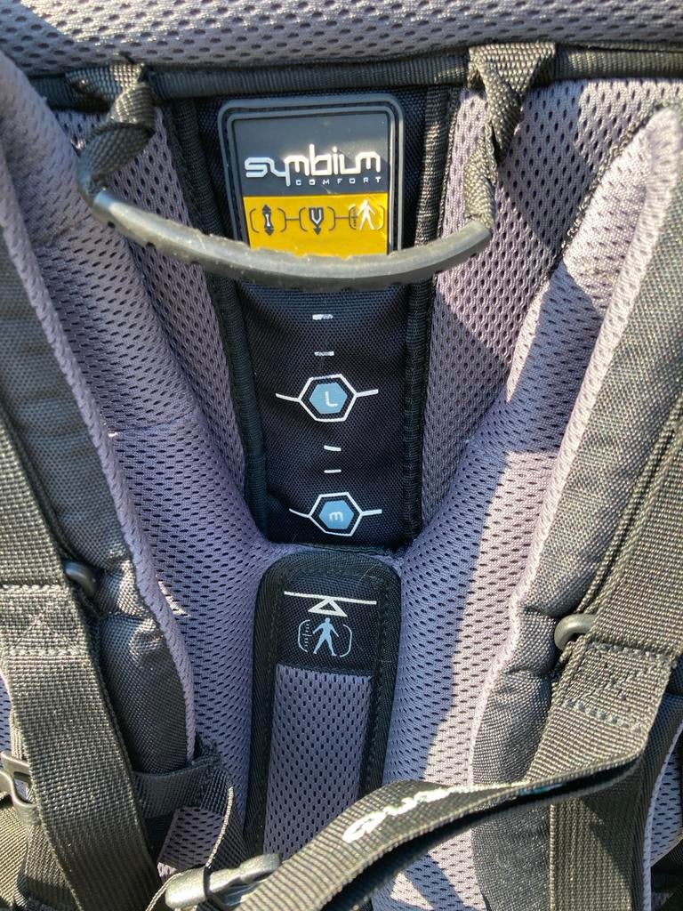 Backpack - Grote rugzak met verstelbaar draagsysteem, 25 tot 40 cm, Ophalen of Verzenden, Zo goed als nieuw, Trekking