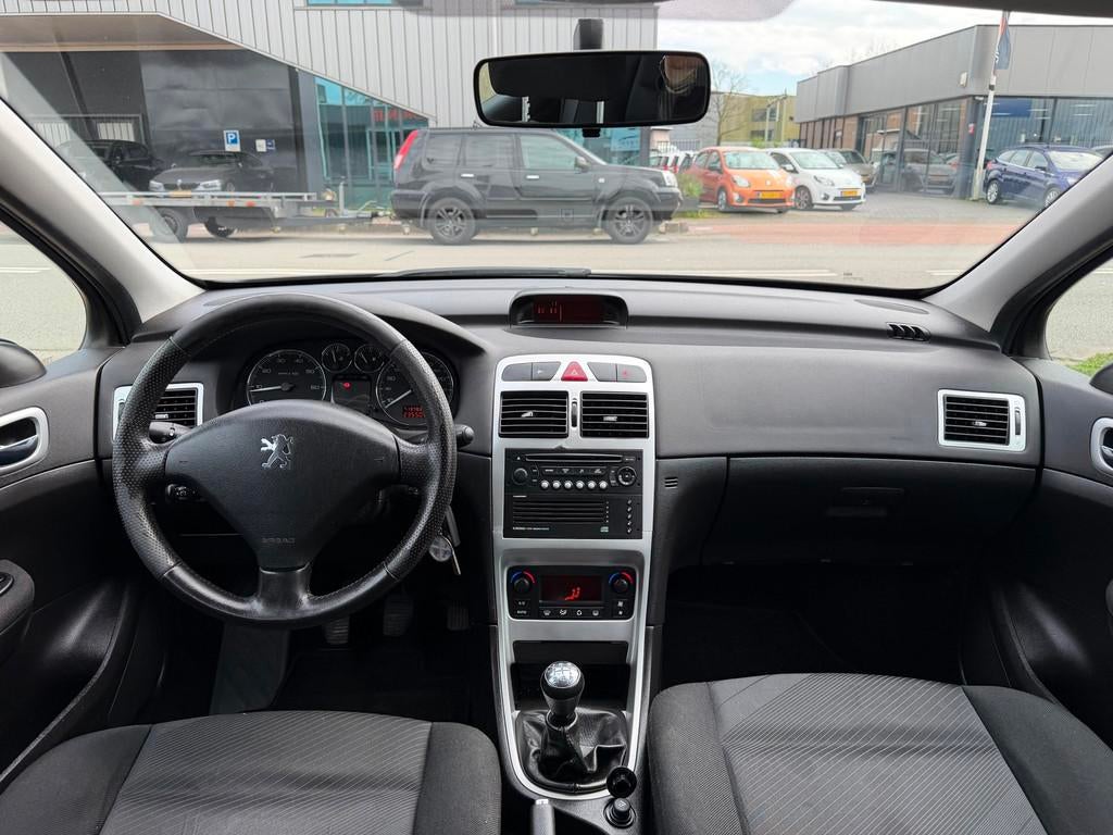 Peugeot 307 1.6-16V XS/Airco/Cruise/Terekhaak/Nap/Apk, Gebruikt, 4 cilinders, 635 kg, Zwart