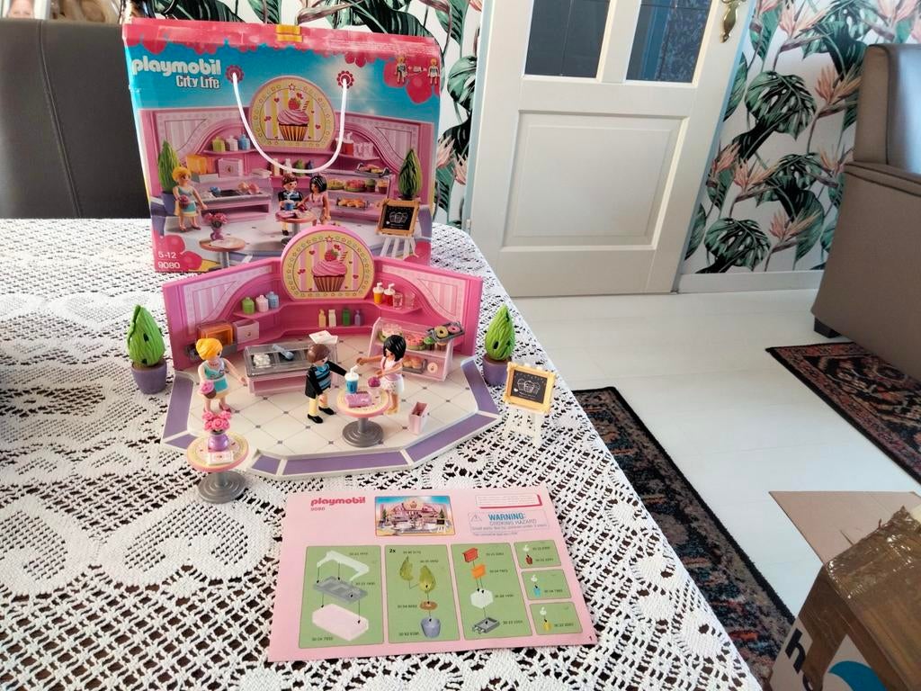 Playmobil verschillende winkels, Kinderen en Baby's, Speelgoed | Playmobil, Ophalen of Verzenden, Zo goed als nieuw, Complete set