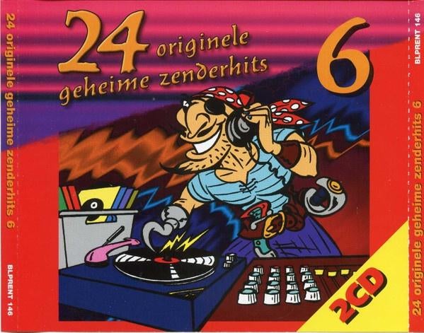 24 Originele Geheime Zenderhits 6   2CD  Nieuw, Cd's en Dvd's, Ophalen of Verzenden, Nieuw in verpakking, Levenslied of Smartlap