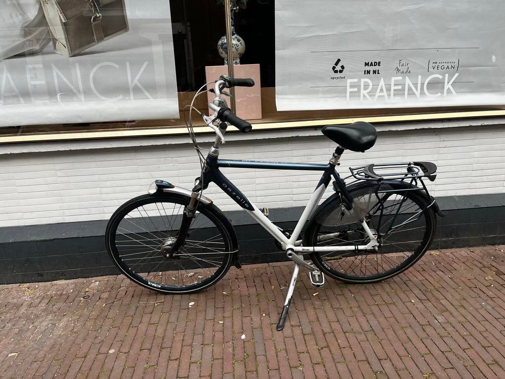 Gazelle fiets - Opknapper met kapotte trapas, Gebruikt, Versnellingen, Ophalen of Verzenden, 50 tot 53 cm