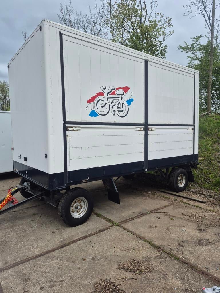 Combi aanhangwagen verkoopwagen fietsaanhanger., Ophalen of Verzenden