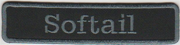 Harley Davidson Softail stoffen opstrijk patch embleem #2, Ophalen of Verzenden, Nieuw