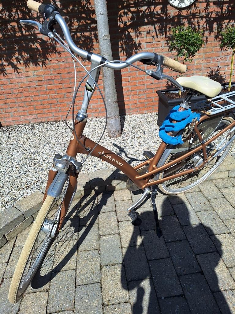 Batavus Mambo Damesfiets - Comfortabel en Betrouwbaar, Fietsen en Brommers, Fietsen | Dames | Damesfietsen, Velgrem, Versnellingen
