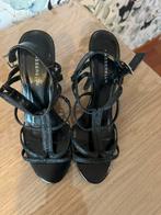 Mooie zwarte hakken maat 36 - Zo goed als nieuw, Zwart, Ophalen of Verzenden, Zo goed als nieuw, Schoenen met hoge hakken