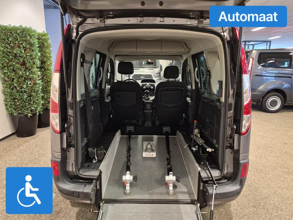Renault Kangoo Rolstoelauto Automaat + DAHL-lock, Auto's, Renault, Automaat, 12 maanden, Stof, Gebruikt
