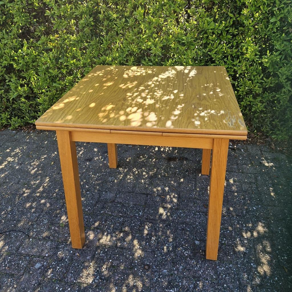 Uitschuif tafel 80 cm t/m 140 cm, Ophalen, Knus, gezellig, 😀, handig, eigenwijs, 100 tot 150 cm, 50 tot 100 cm