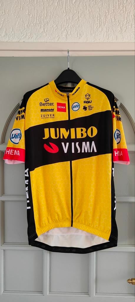Jumbo Visma Wielrenshirt Maat XL, Heren, Ophalen of Verzenden, Zo goed als nieuw, Jumbo Visma