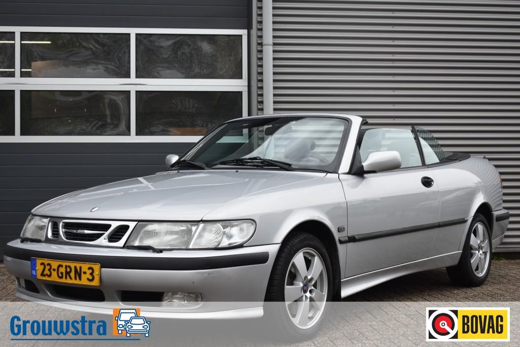 Saab 9-3 2.0T S LUXURY / LEDER / CLIMA / CRUIS, Auto's, Saab, 1380 kg, Gebruikt, 4 cilinders, Handgeschakeld