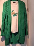 Groen vest met wit/groen tshirt maat M, Ophalen of Verzenden, Zo goed als nieuw, Groen