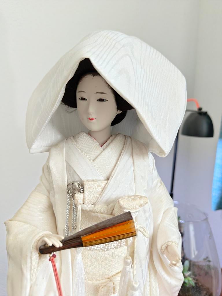 Japanse bruid pop uit Tokyo, 43 cm hoog, Verzamelen, Poppen, Ophalen, Pop