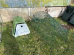 Omlet eglu Go konijnenhok met konijnenren, Ophalen, 110 cm of meer, Hok, 90 cm of meer