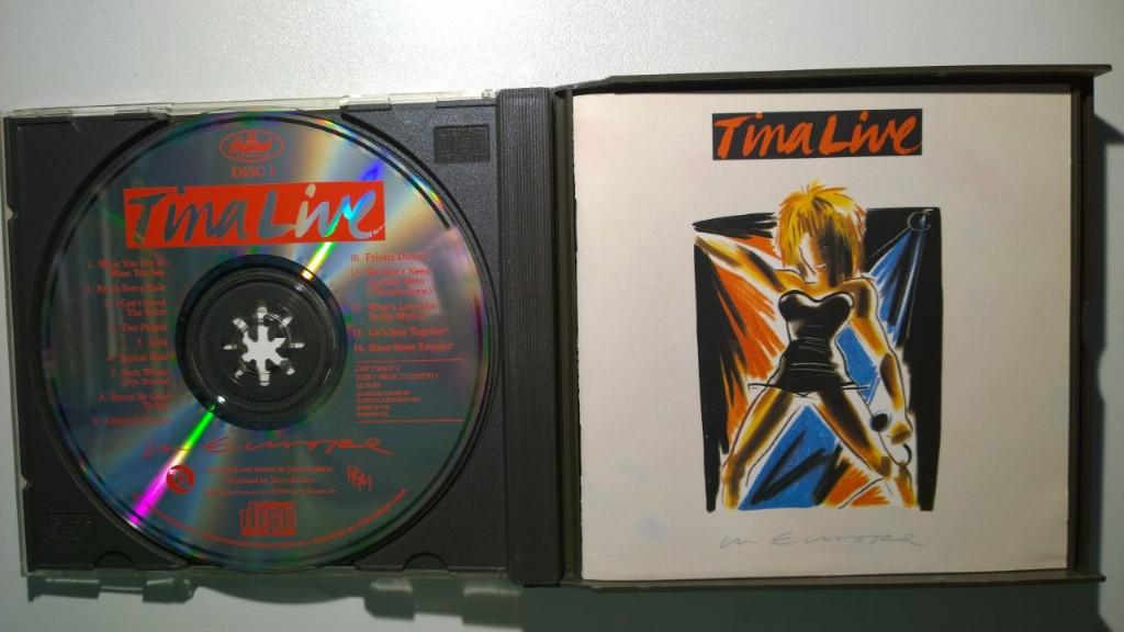 Tina Turner - Tina Live In Europe (+ Ben Liebrand Bonus CD), Ophalen of Verzenden, Zo goed als nieuw, Poprock
