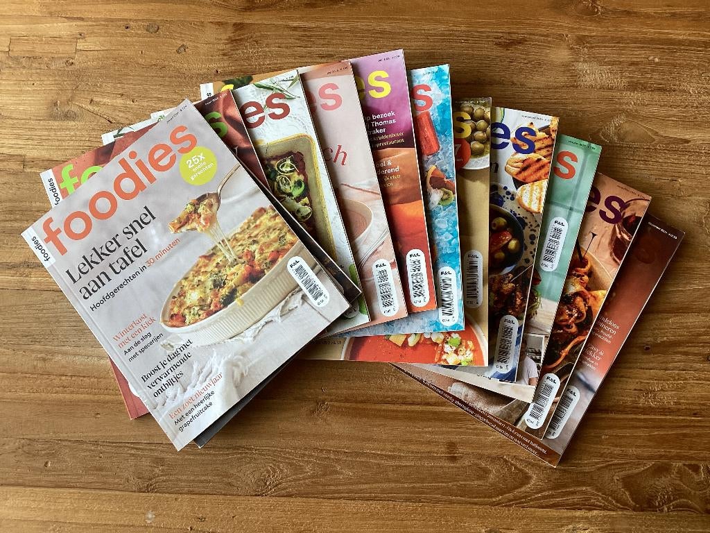 HEEL JAARGANG FOODIES 2025, Boeken, Tijdschriften en Kranten, Ophalen of Verzenden, Zo goed als nieuw