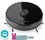 Robotstofzuiger Laser navigatie, Wi-Fi, SmartLife, opladen, Nedis SmartLife, Nieuw, Robotstofzuiger, Info@marbeco.nl