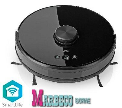 Robotstofzuiger Laser navigatie, Wi-Fi, SmartLife, opladen, Witgoed en Apparatuur, Stofzuigers, Nieuw, Robotstofzuiger, Reservoir