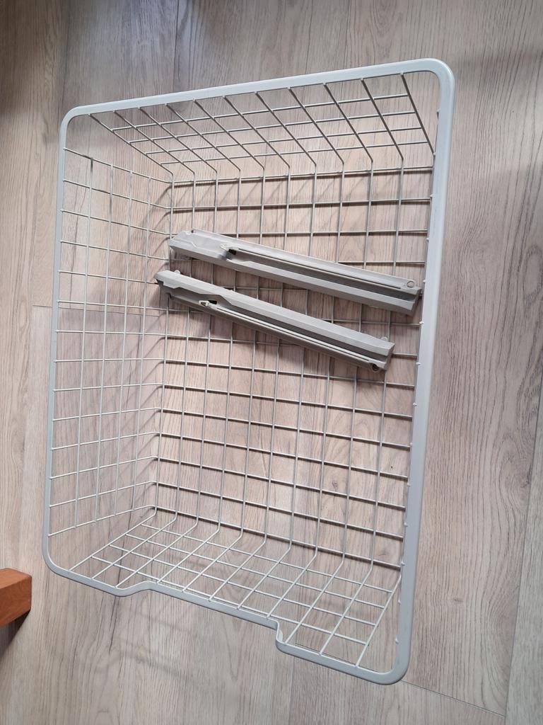 IKEA grove draadmand met uittrekrails Komplement, Pax, Huis en Inrichting, Kasten | Kledingkasten, Ophalen, 50 tot 100 cm, Zo goed als nieuw