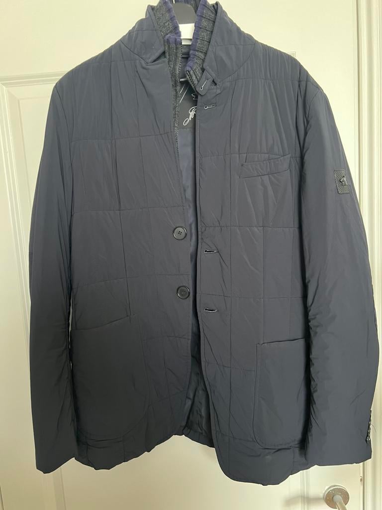 Montecore jas zwart XL – Thermore, goede staat, Ophalen of Verzenden, Gedragen, Maat 52/54 (L), Blauw