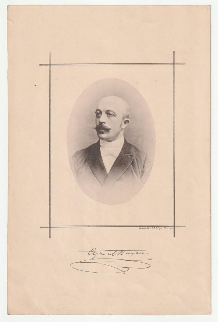 prent met portret van Cyriel Buysse, Gebruikt, Verzenden, Voor 1940, Prent