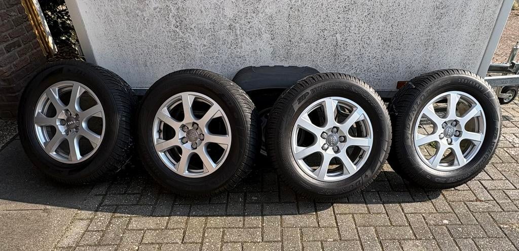 Originele Audi Q5 Velgen 17 inch, Ophalen, Gebruikt