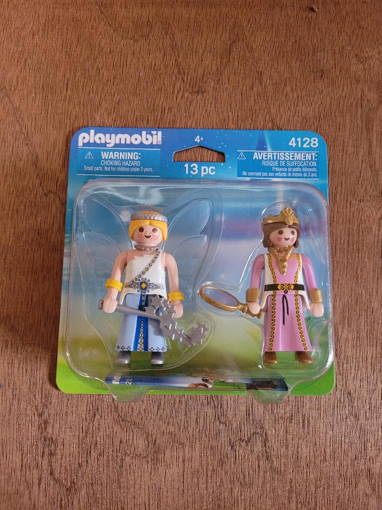 Playmobil 4128. Prinses en Magische Fee. NIEUW., Ophalen of Verzenden, Nieuw, Complete set