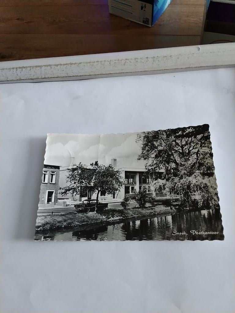 SNEEK. POSTKANTOOR. 1962, Verzamelen, Ansichtkaarten | Nederland, Ophalen of Verzenden, 1960 tot 1980, Friesland