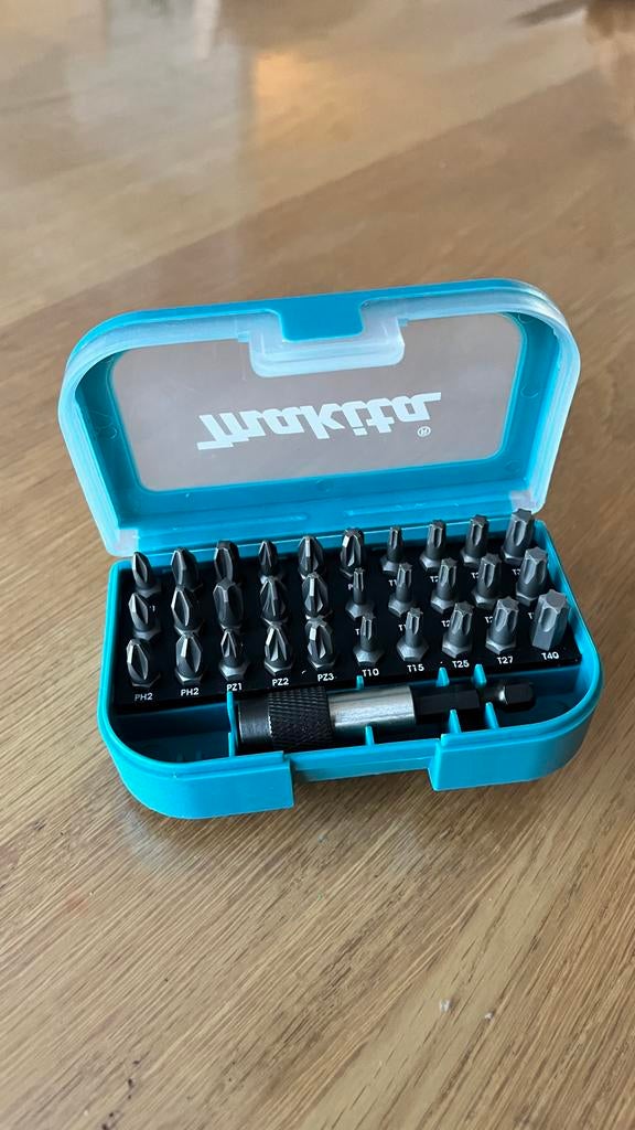 Makita bitset met riemclip - Diverse bits, Ophalen of Verzenden, Nieuw