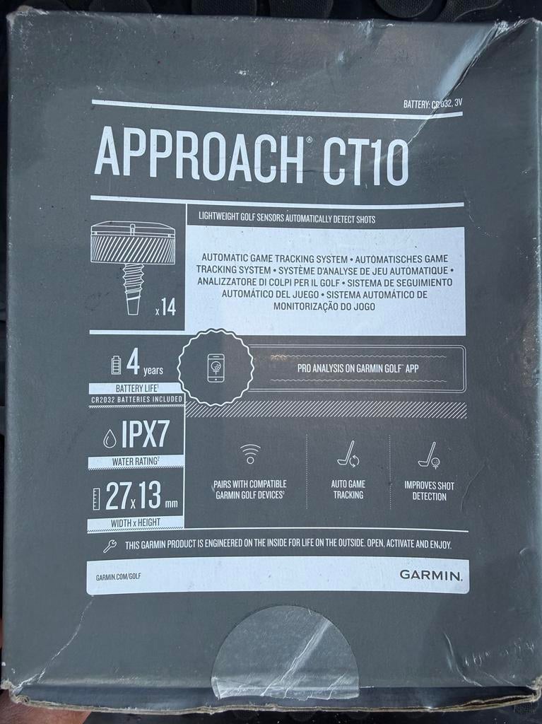 Garmin Approach CT10 Premium Club Tracking System (14 sensor, Sport en Fitness, Golf, Ophalen, Nieuw, Overige typen, Overige merken